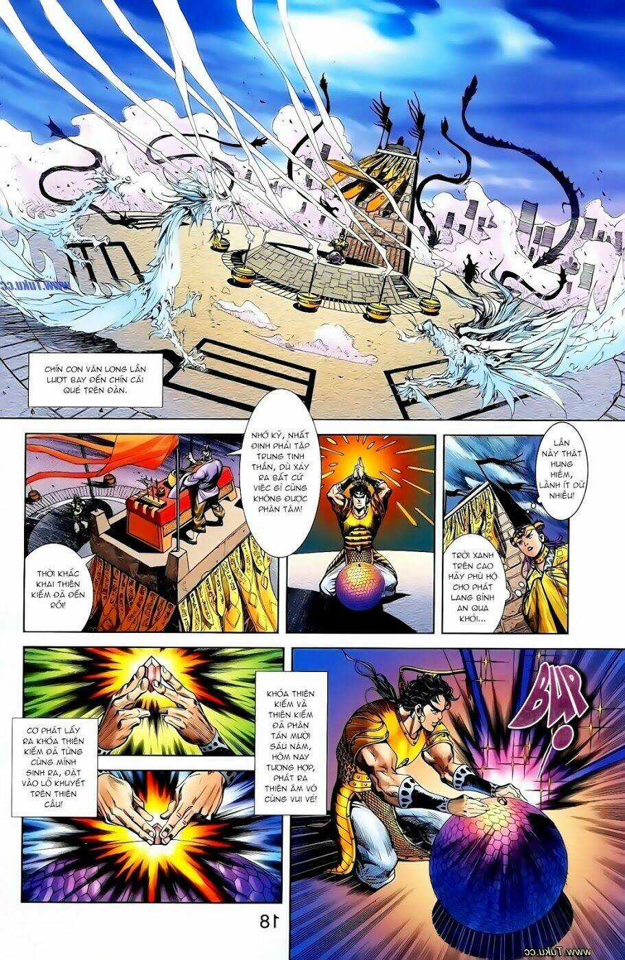 Thiên Tử Truyền Kỳ 1 - Cơ Phát Khai Chu Bản Chapter 119 trang 13