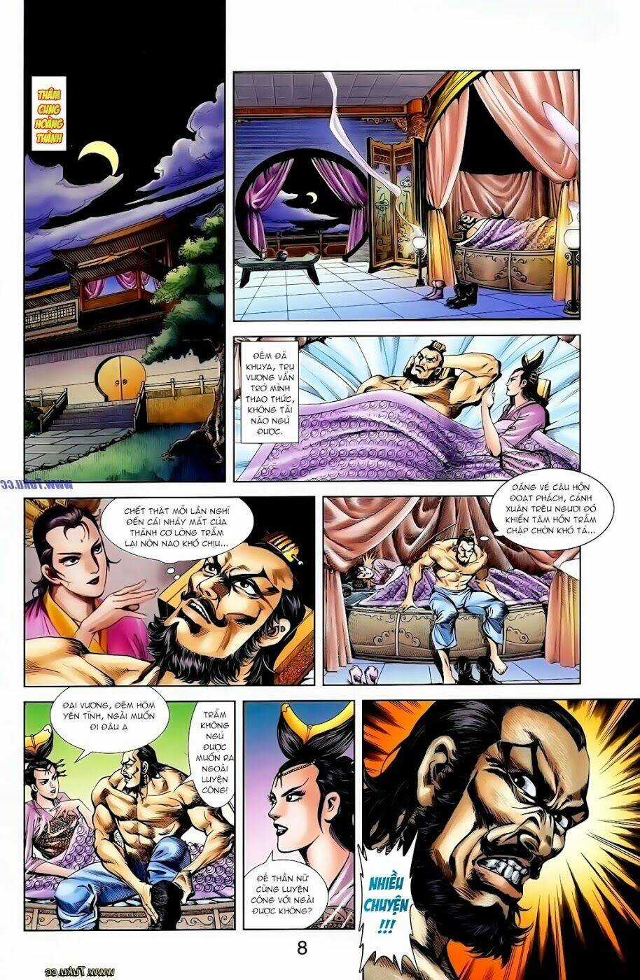 Thiên Tử Truyền Kỳ 1 - Cơ Phát Khai Chu Bản Chapter 119 trang 2