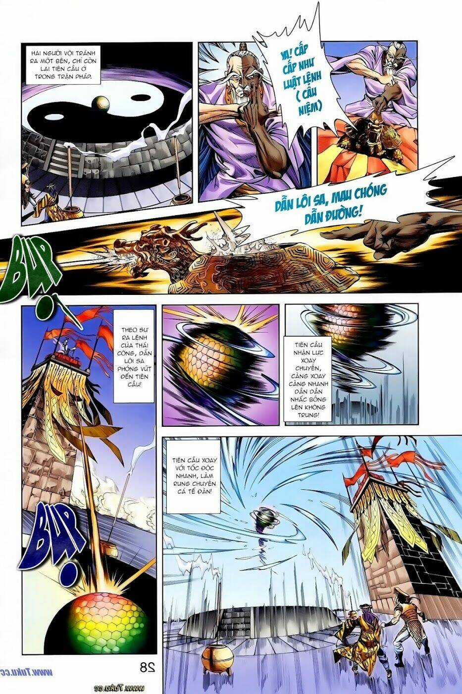 Thiên Tử Truyền Kỳ 1 - Cơ Phát Khai Chu Bản Chapter 119 trang 23