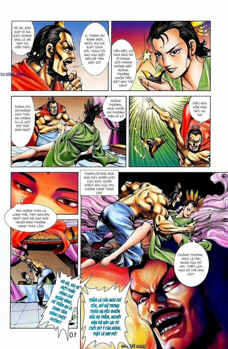 Thiên Tử Truyền Kỳ 1 - Cơ Phát Khai Chu Bản Chapter 119 trang 4