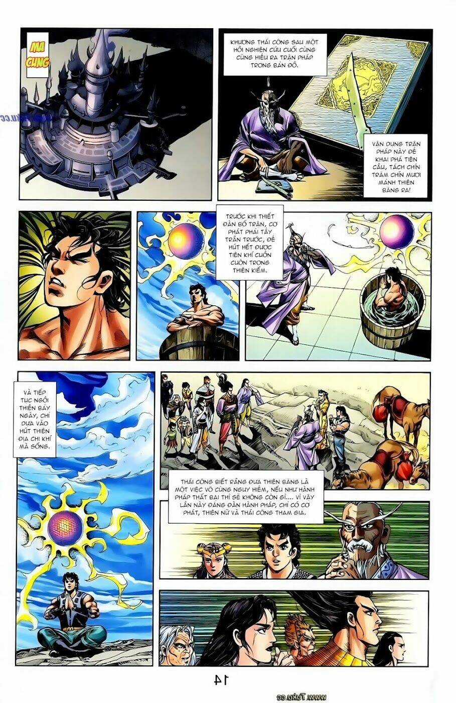 Thiên Tử Truyền Kỳ 1 - Cơ Phát Khai Chu Bản Chapter 119 trang 8