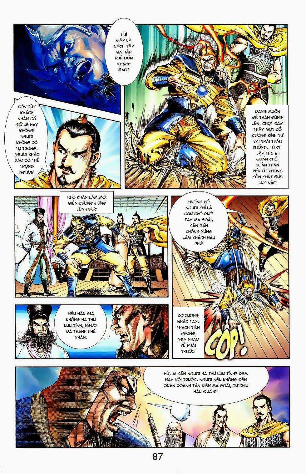 Thiên Tử Truyền Kỳ 1 - Cơ Phát Khai Chu Bản Chapter 12 trang 25