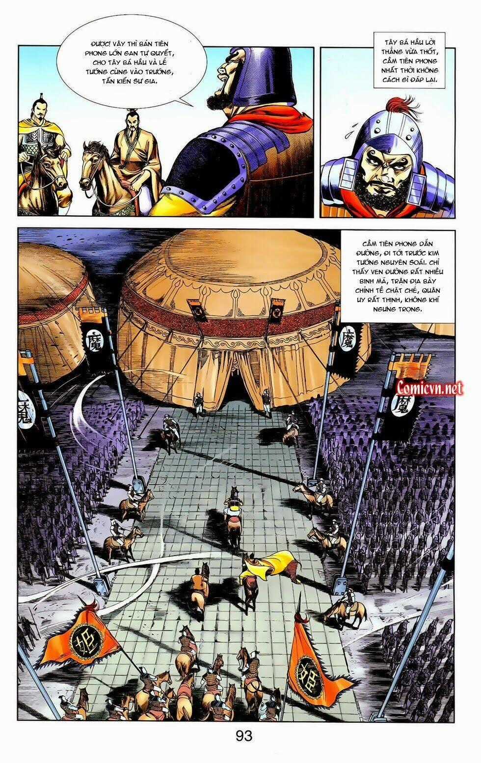Thiên Tử Truyền Kỳ 1 - Cơ Phát Khai Chu Bản Chapter 12 trang 30
