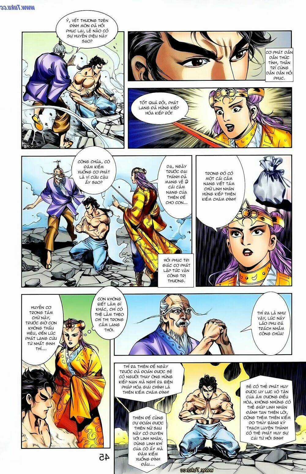 Thiên Tử Truyền Kỳ 1 - Cơ Phát Khai Chu Bản Chapter 120 trang 11