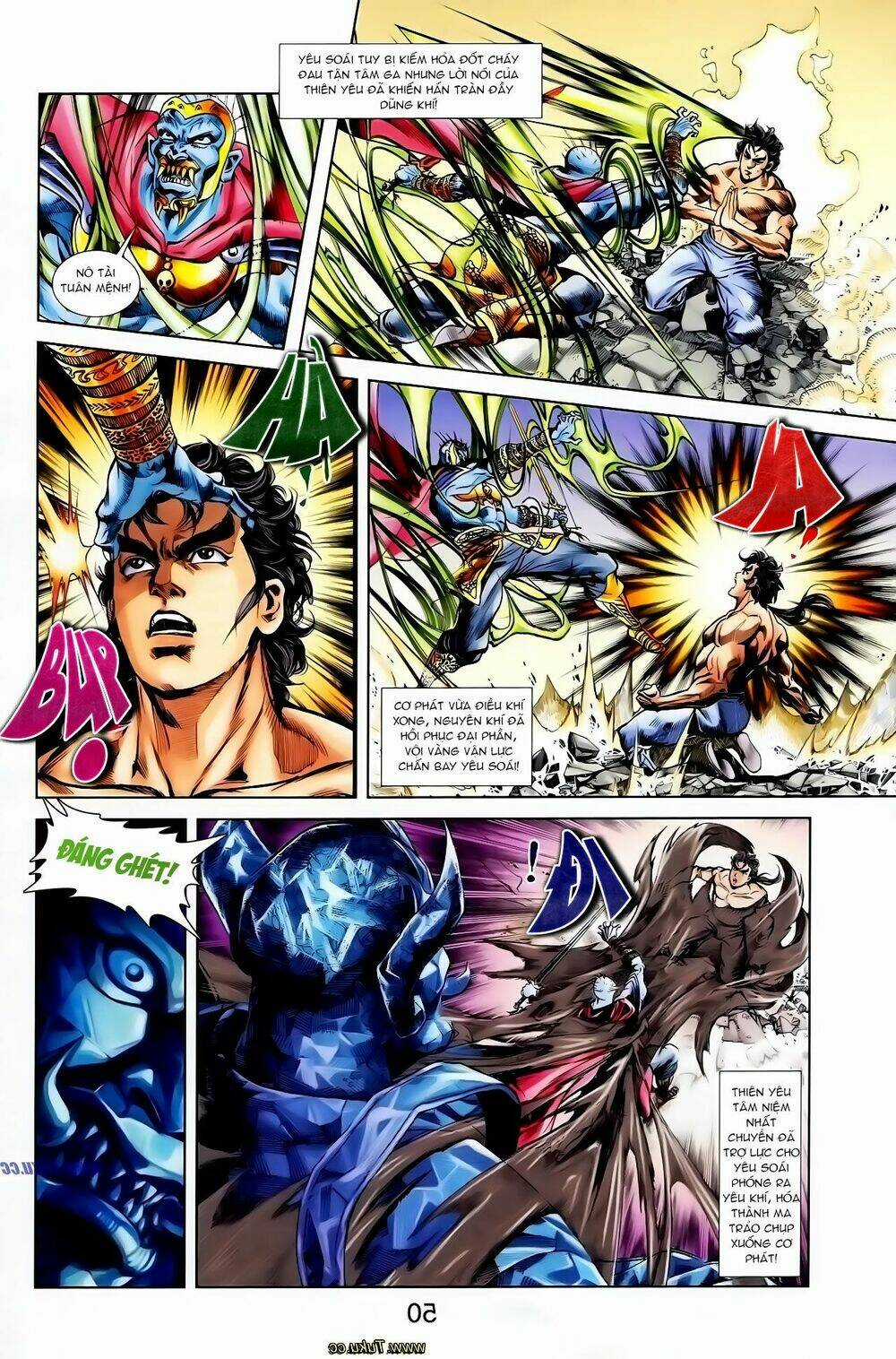 Thiên Tử Truyền Kỳ 1 - Cơ Phát Khai Chu Bản Chapter 120 trang 16