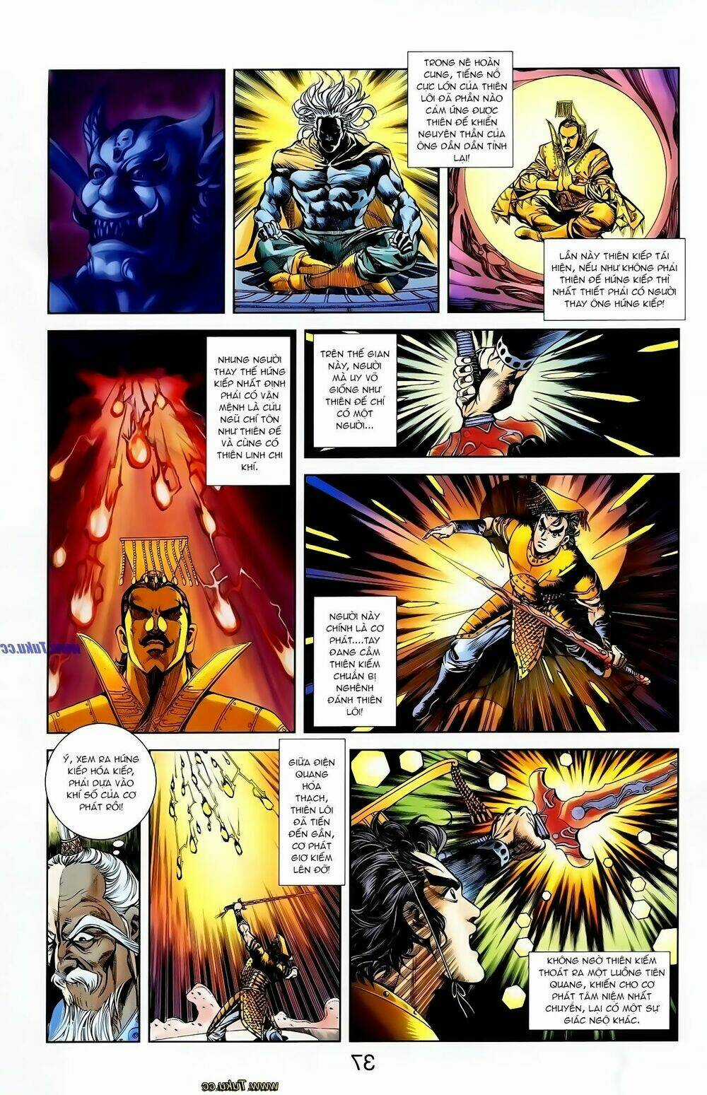 Thiên Tử Truyền Kỳ 1 - Cơ Phát Khai Chu Bản Chapter 120 trang 3