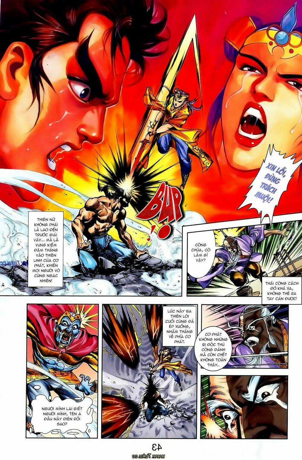 Thiên Tử Truyền Kỳ 1 - Cơ Phát Khai Chu Bản Chapter 120 trang 9