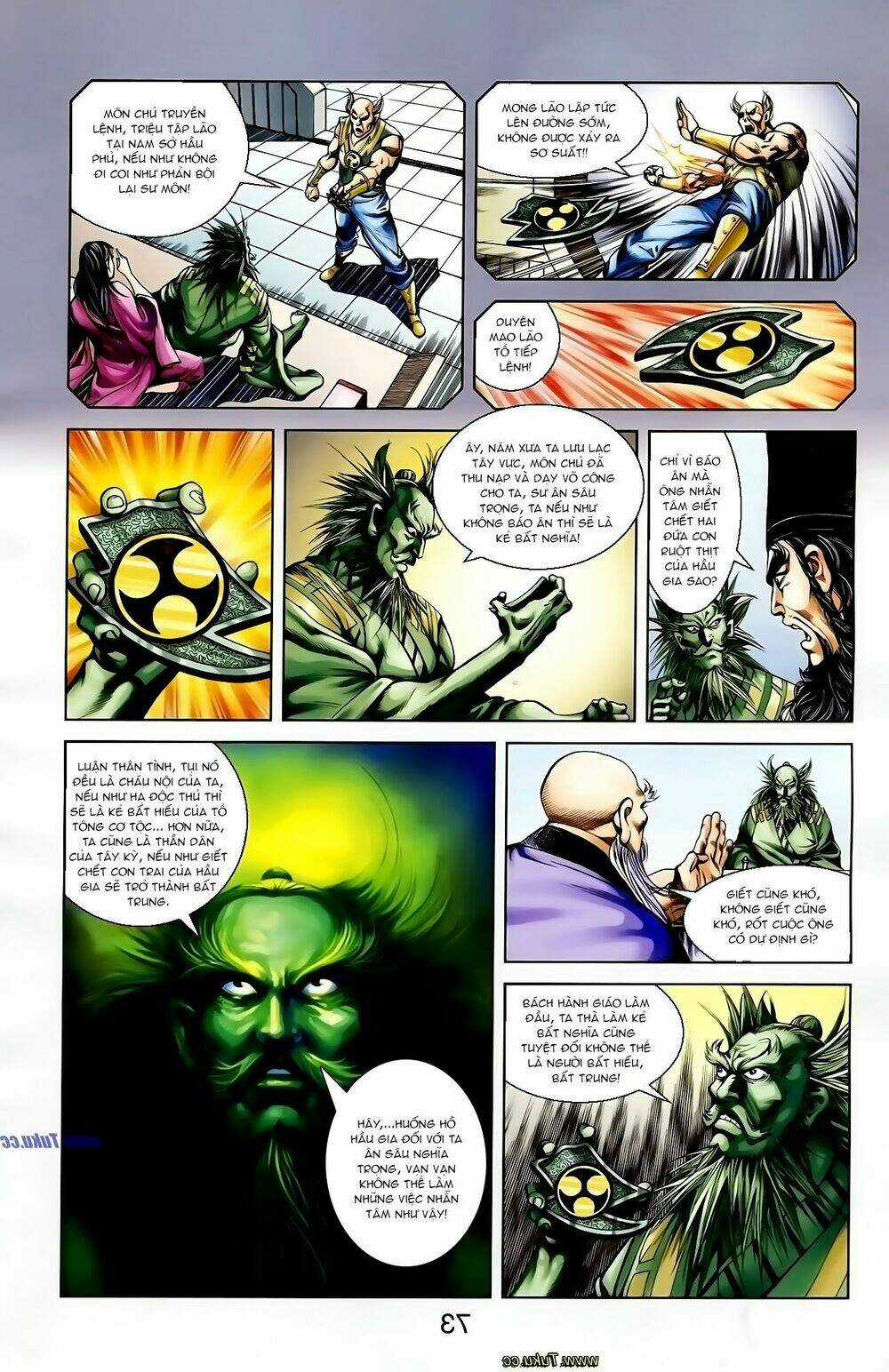 Thiên Tử Truyền Kỳ 1 - Cơ Phát Khai Chu Bản Chapter 121 trang 10