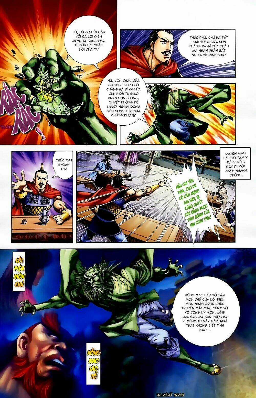 Thiên Tử Truyền Kỳ 1 - Cơ Phát Khai Chu Bản Chapter 121 trang 11