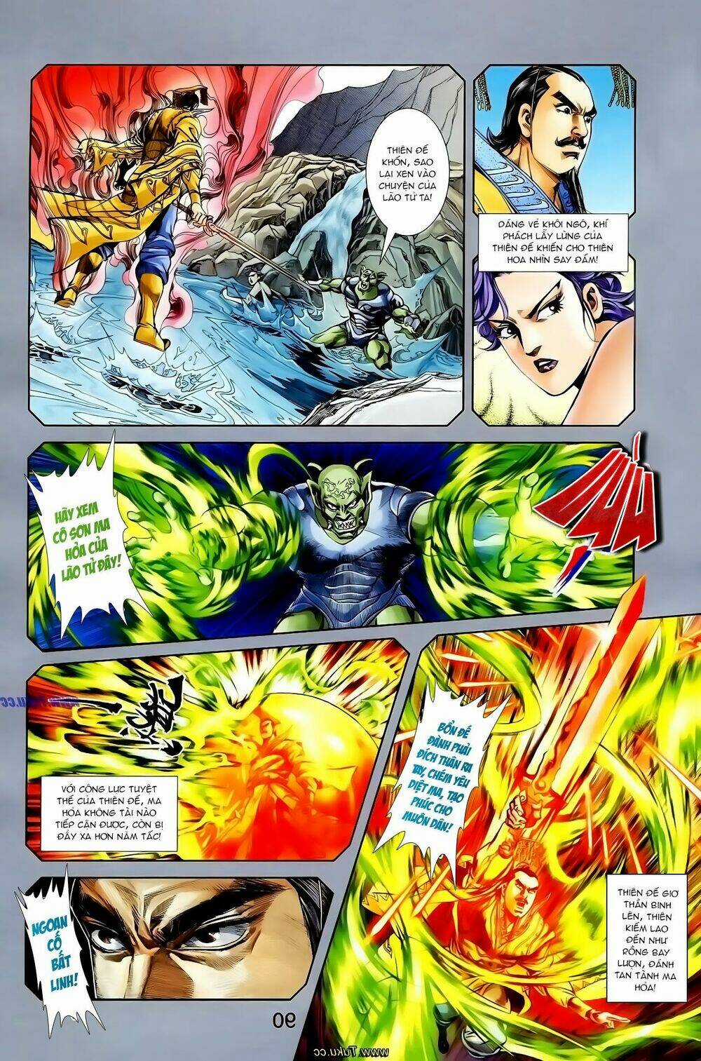 Thiên Tử Truyền Kỳ 1 - Cơ Phát Khai Chu Bản Chapter 121 trang 30