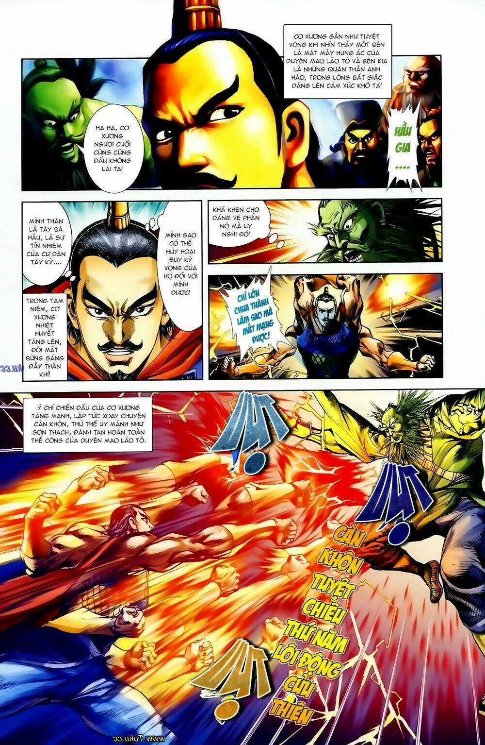 Thiên Tử Truyền Kỳ 1 - Cơ Phát Khai Chu Bản Chapter 121 trang 4