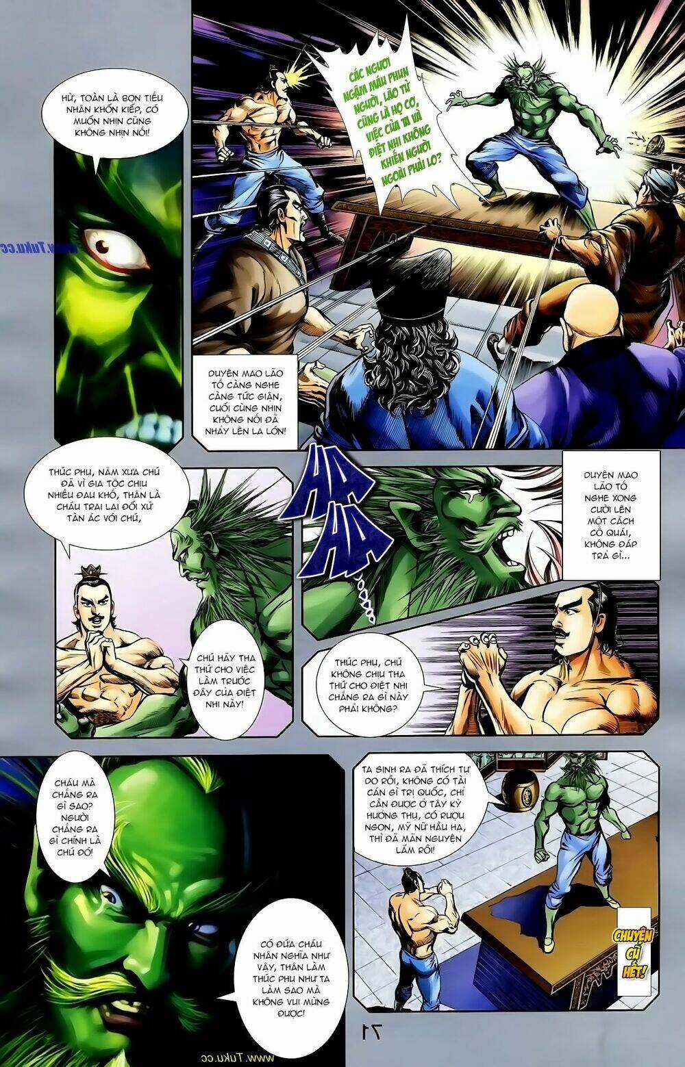 Thiên Tử Truyền Kỳ 1 - Cơ Phát Khai Chu Bản Chapter 121 trang 8