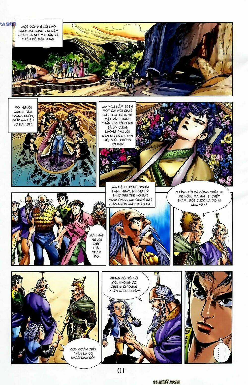 Thiên Tử Truyền Kỳ 1 - Cơ Phát Khai Chu Bản Chapter 122 trang 10