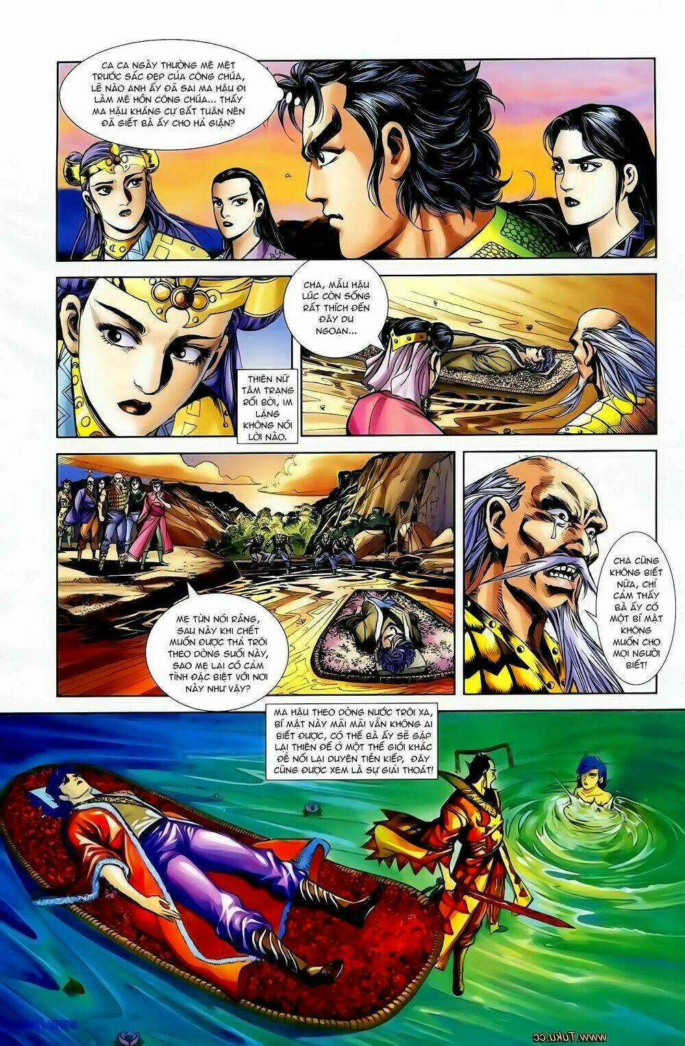 Thiên Tử Truyền Kỳ 1 - Cơ Phát Khai Chu Bản Chapter 122 trang 11