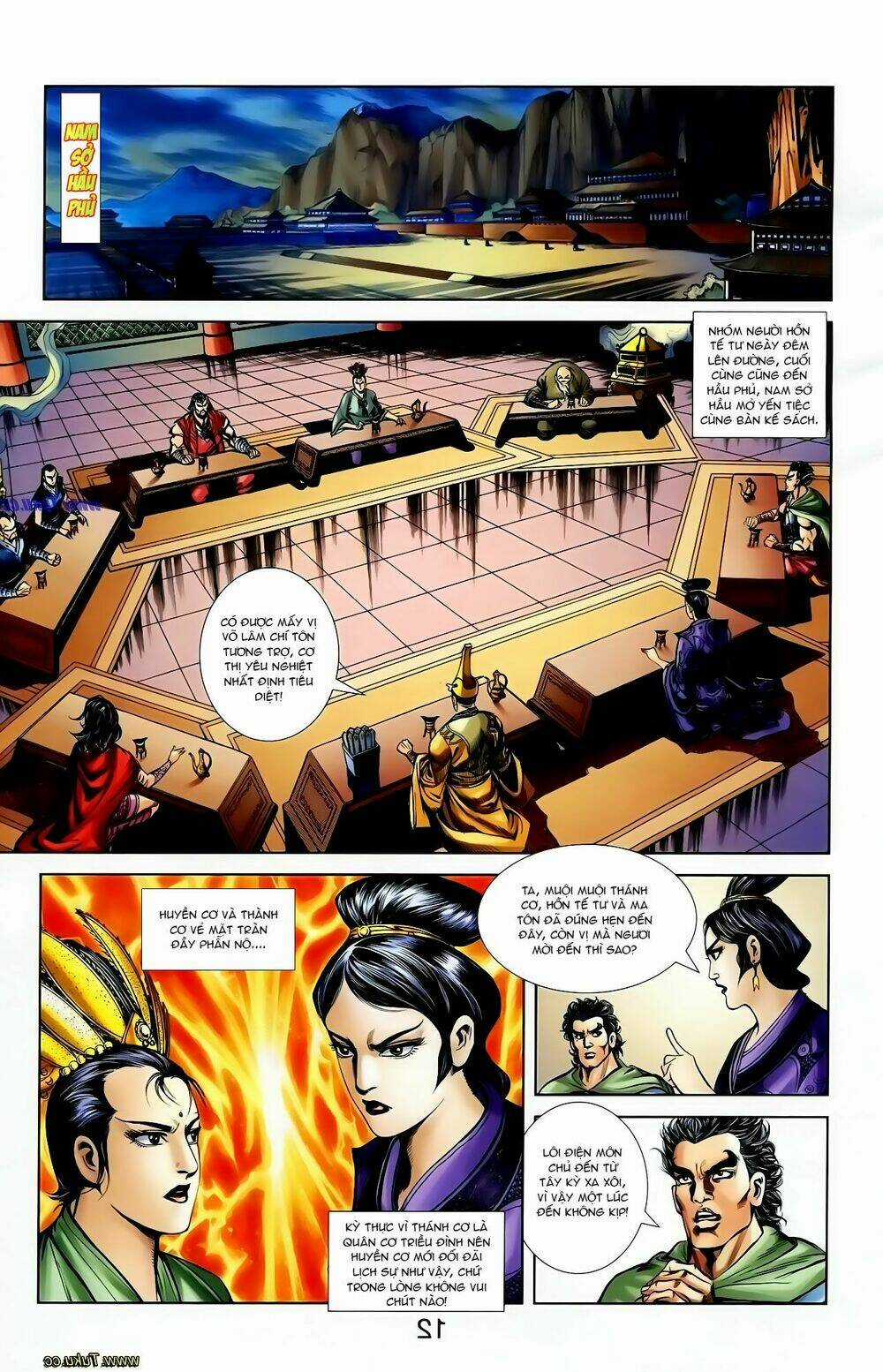 Thiên Tử Truyền Kỳ 1 - Cơ Phát Khai Chu Bản Chapter 122 trang 12