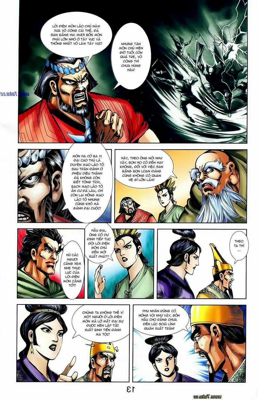 Thiên Tử Truyền Kỳ 1 - Cơ Phát Khai Chu Bản Chapter 122 trang 13