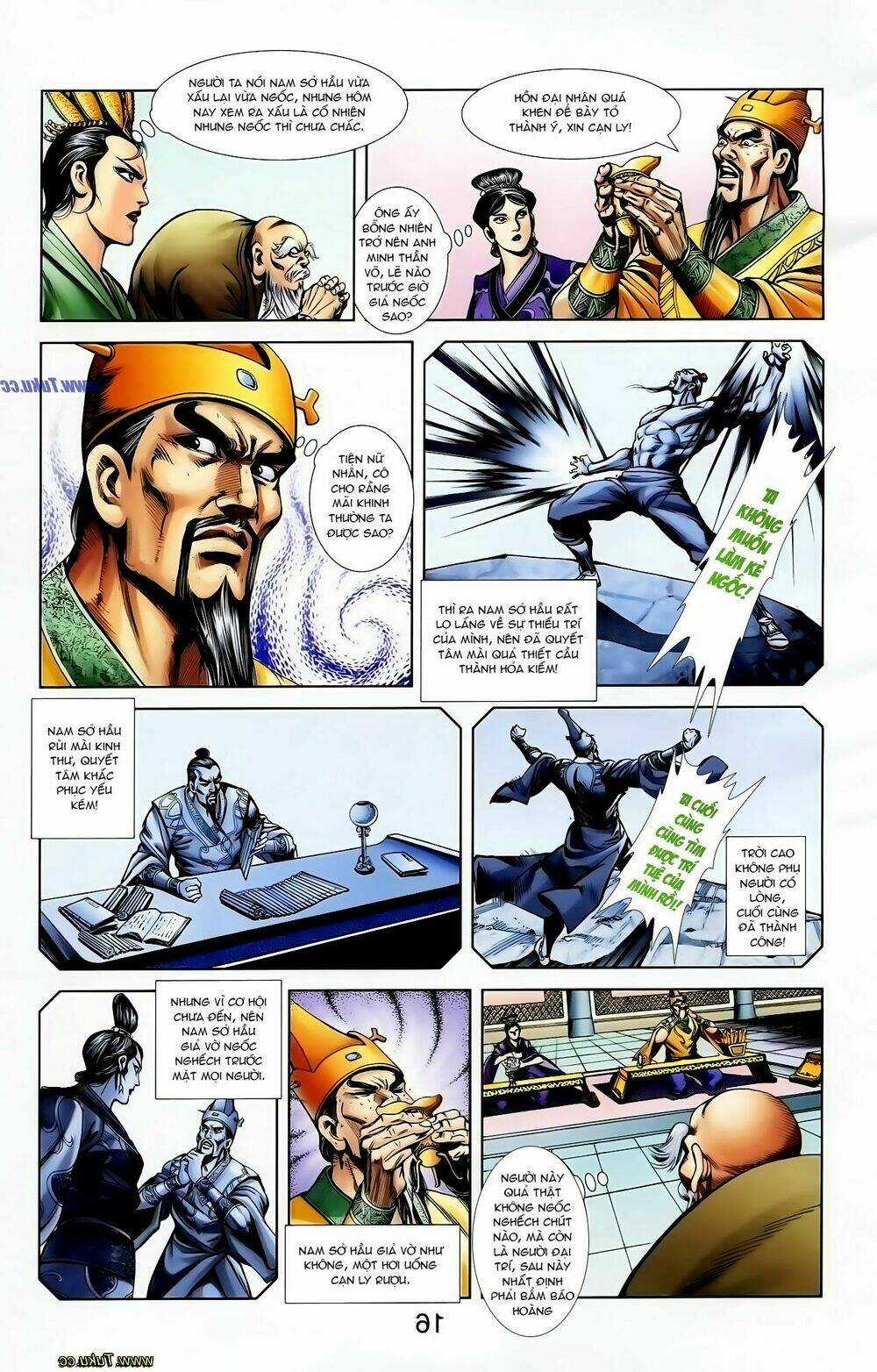 Thiên Tử Truyền Kỳ 1 - Cơ Phát Khai Chu Bản Chapter 122 trang 16