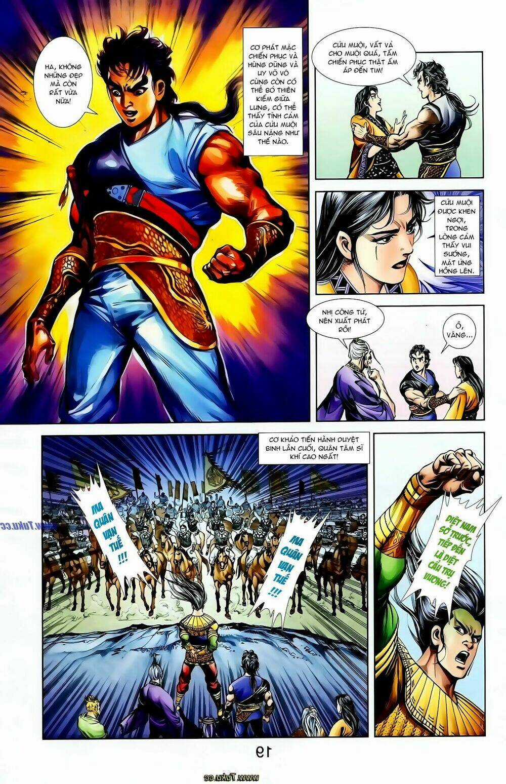 Thiên Tử Truyền Kỳ 1 - Cơ Phát Khai Chu Bản Chapter 122 trang 19