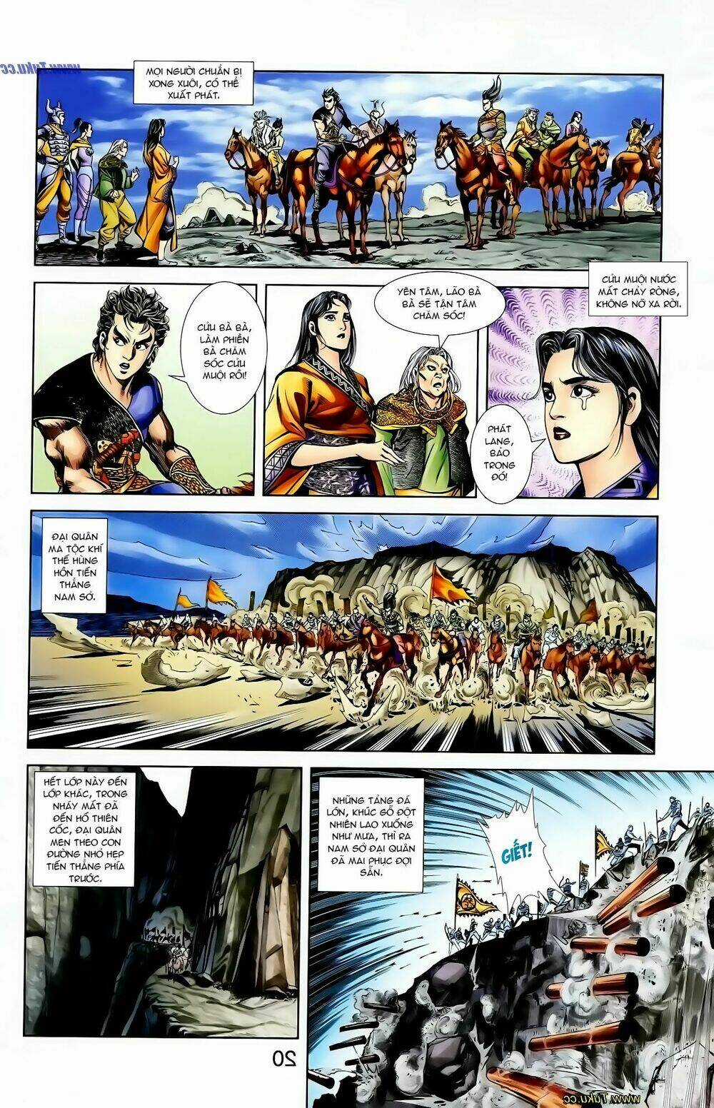 Thiên Tử Truyền Kỳ 1 - Cơ Phát Khai Chu Bản Chapter 122 trang 20