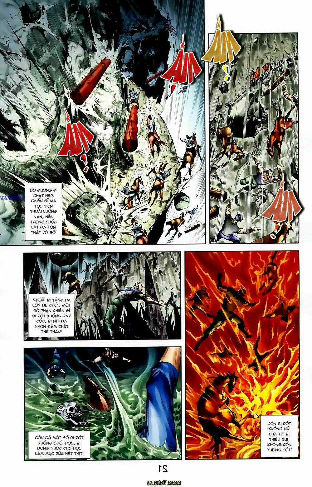 Thiên Tử Truyền Kỳ 1 - Cơ Phát Khai Chu Bản Chapter 122 trang 21