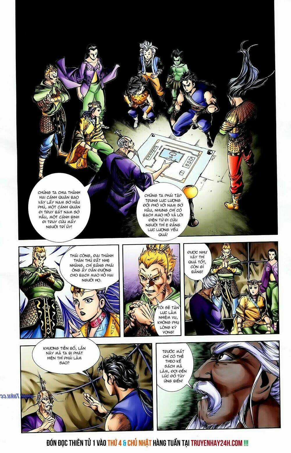 Thiên Tử Truyền Kỳ 1 - Cơ Phát Khai Chu Bản Chapter 122 trang 23