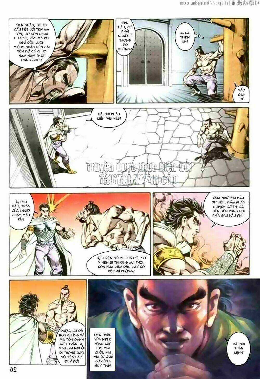 Thiên Tử Truyền Kỳ 1 - Cơ Phát Khai Chu Bản Chapter 122 trang 25