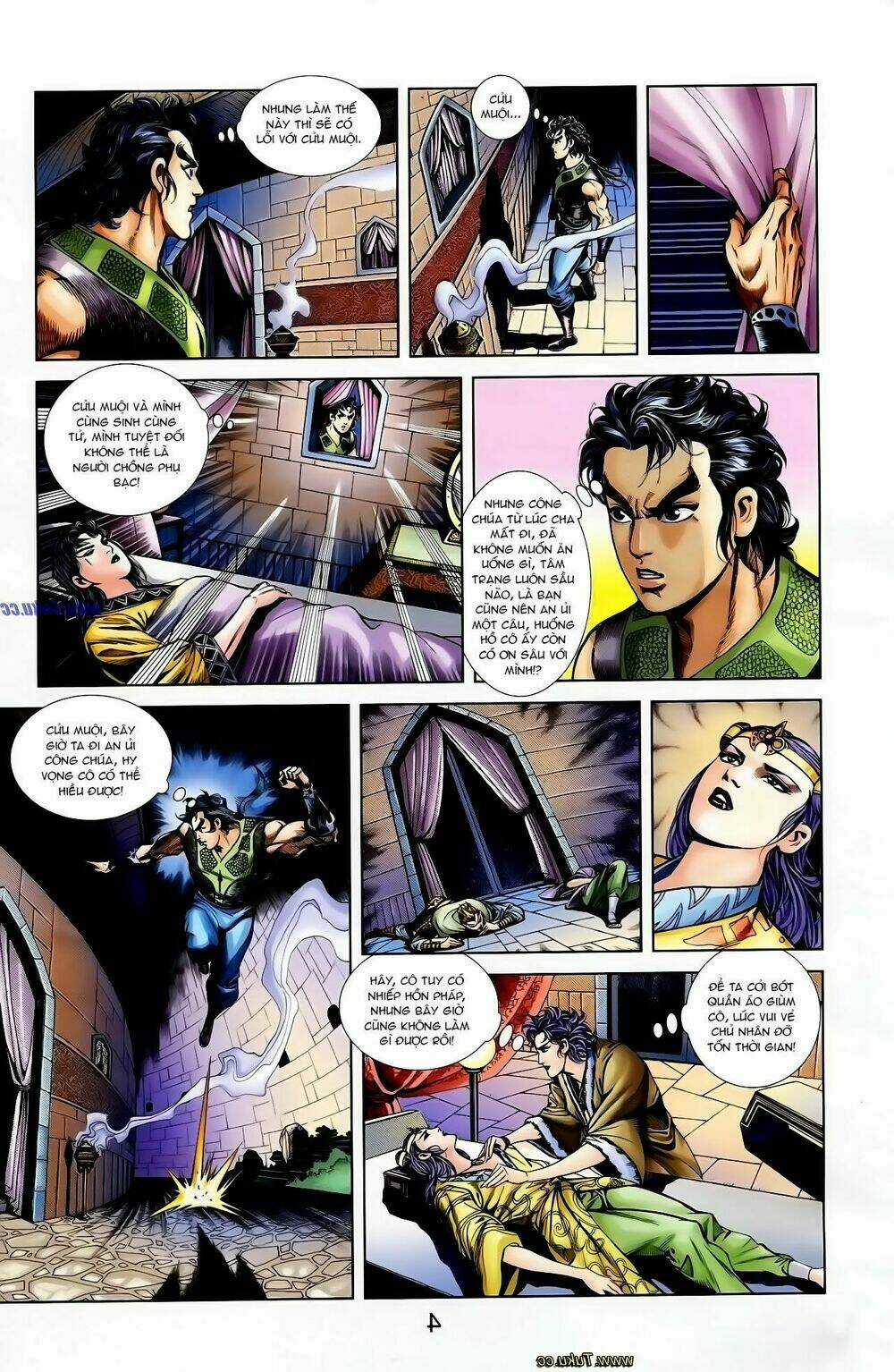 Thiên Tử Truyền Kỳ 1 - Cơ Phát Khai Chu Bản Chapter 122 trang 4