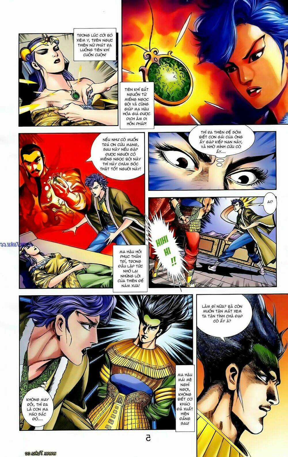 Thiên Tử Truyền Kỳ 1 - Cơ Phát Khai Chu Bản Chapter 122 trang 5