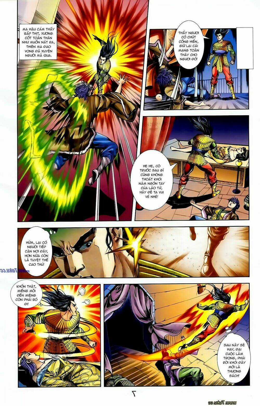 Thiên Tử Truyền Kỳ 1 - Cơ Phát Khai Chu Bản Chapter 122 trang 7