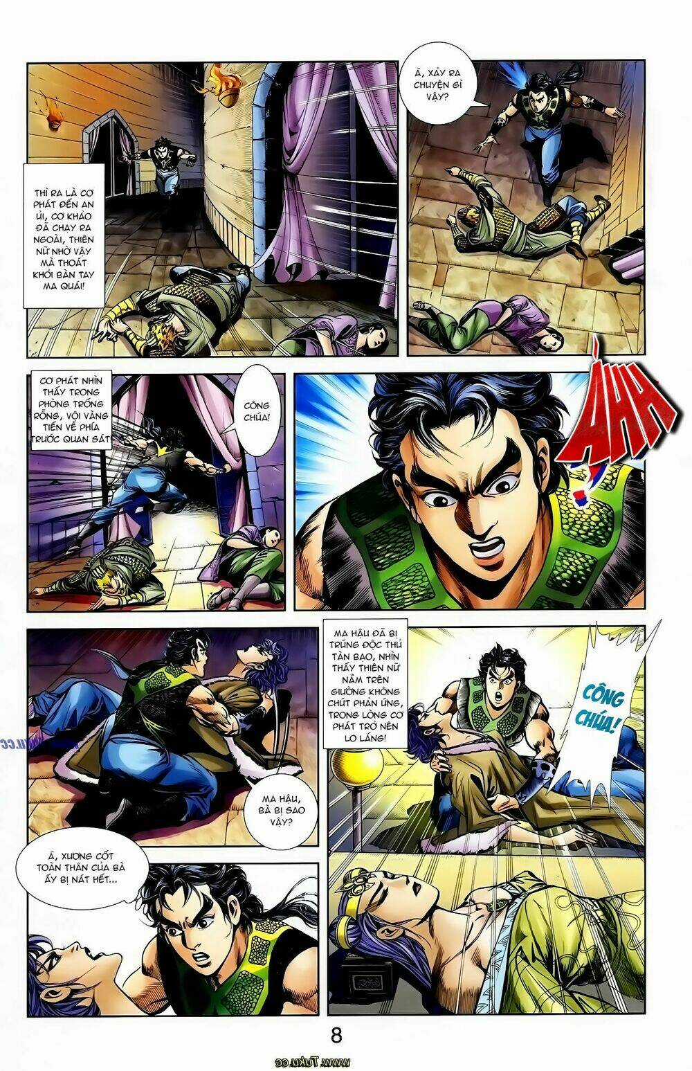 Thiên Tử Truyền Kỳ 1 - Cơ Phát Khai Chu Bản Chapter 122 trang 8