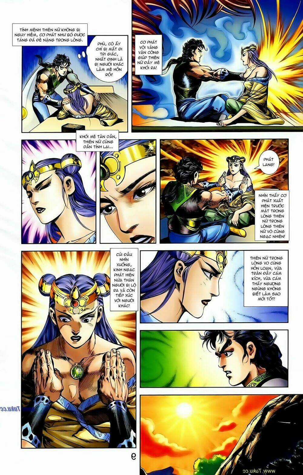 Thiên Tử Truyền Kỳ 1 - Cơ Phát Khai Chu Bản Chapter 122 trang 9