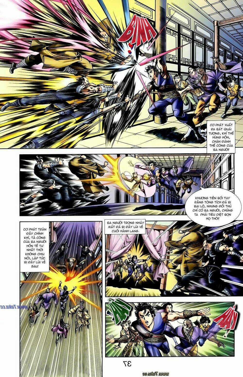 Thiên Tử Truyền Kỳ 1 - Cơ Phát Khai Chu Bản Chapter 123 trang 10