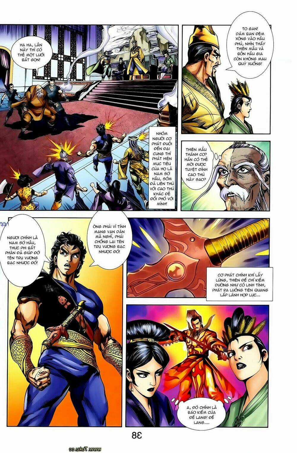 Thiên Tử Truyền Kỳ 1 - Cơ Phát Khai Chu Bản Chapter 123 trang 11