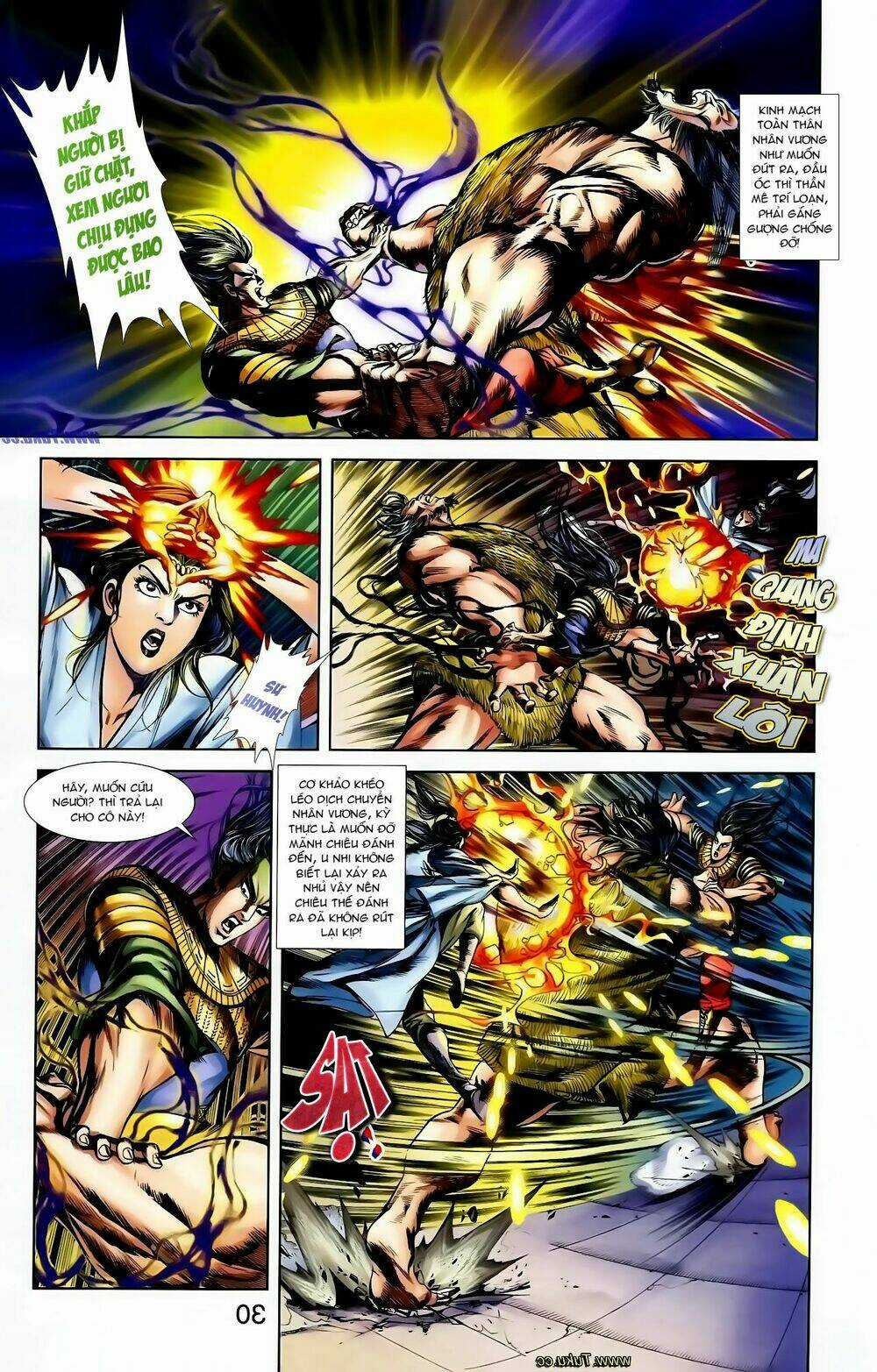 Thiên Tử Truyền Kỳ 1 - Cơ Phát Khai Chu Bản Chapter 123 trang 4