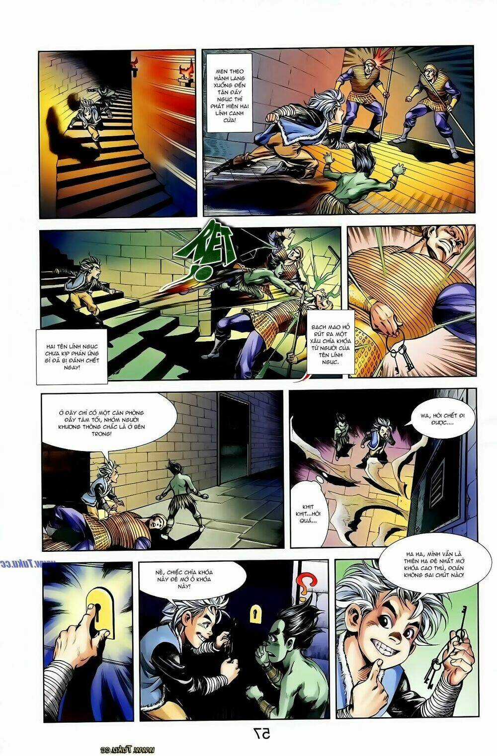 Thiên Tử Truyền Kỳ 1 - Cơ Phát Khai Chu Bản Chapter 124 trang 3