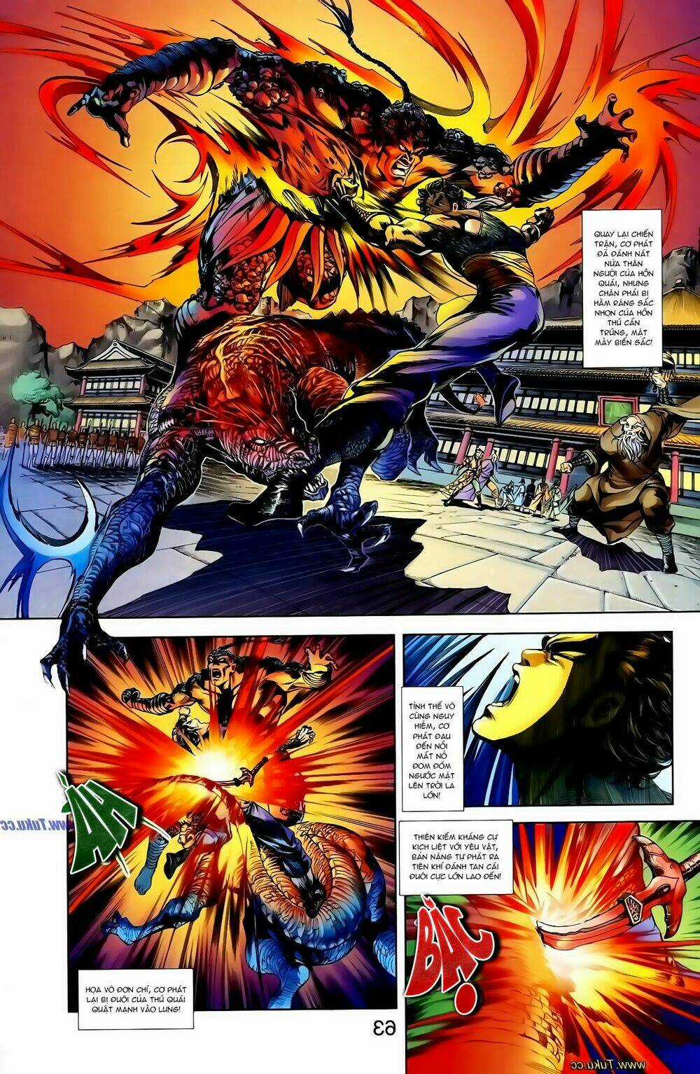 Thiên Tử Truyền Kỳ 1 - Cơ Phát Khai Chu Bản Chapter 124 trang 8