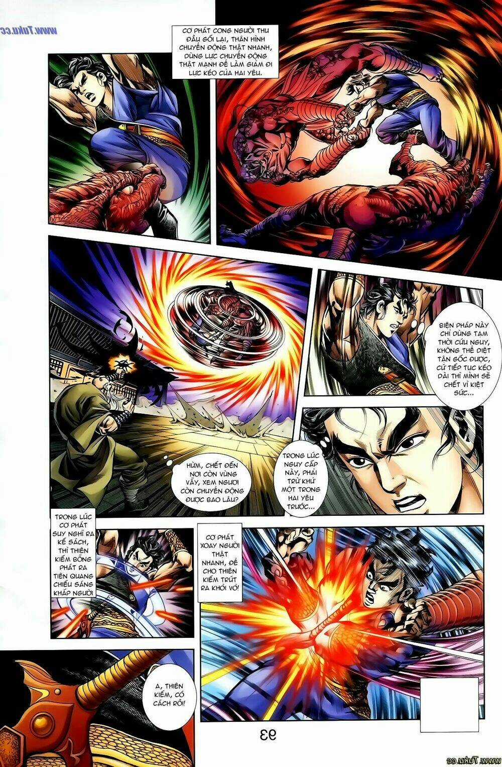 Thiên Tử Truyền Kỳ 1 - Cơ Phát Khai Chu Bản Chapter 125 trang 11