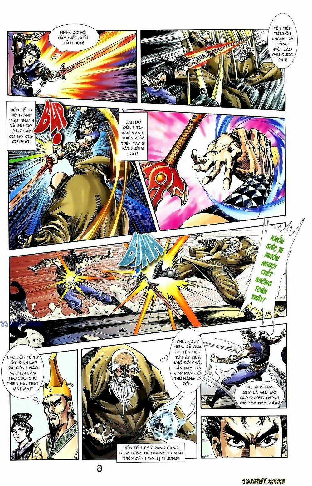 Thiên Tử Truyền Kỳ 1 - Cơ Phát Khai Chu Bản Chapter 125 trang 16