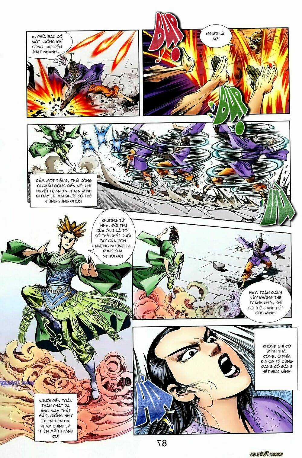 Thiên Tử Truyền Kỳ 1 - Cơ Phát Khai Chu Bản Chapter 125 trang 5