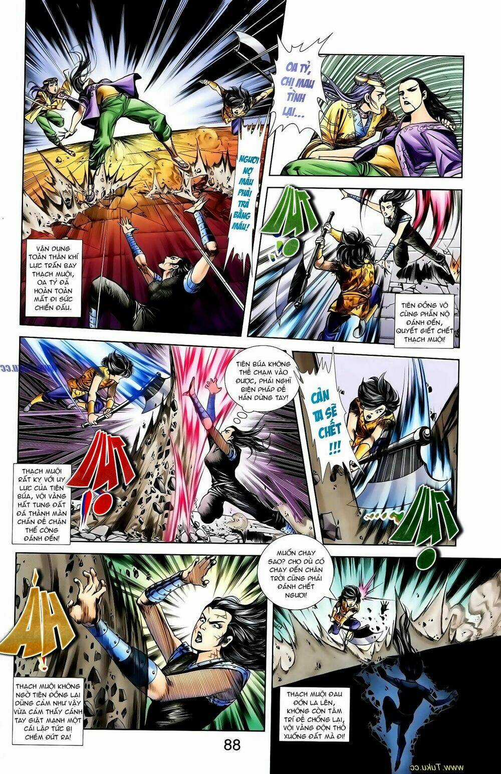 Thiên Tử Truyền Kỳ 1 - Cơ Phát Khai Chu Bản Chapter 125 trang 6