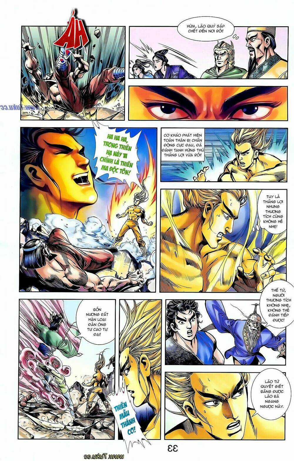 Thiên Tử Truyền Kỳ 1 - Cơ Phát Khai Chu Bản Chapter 126 trang 16