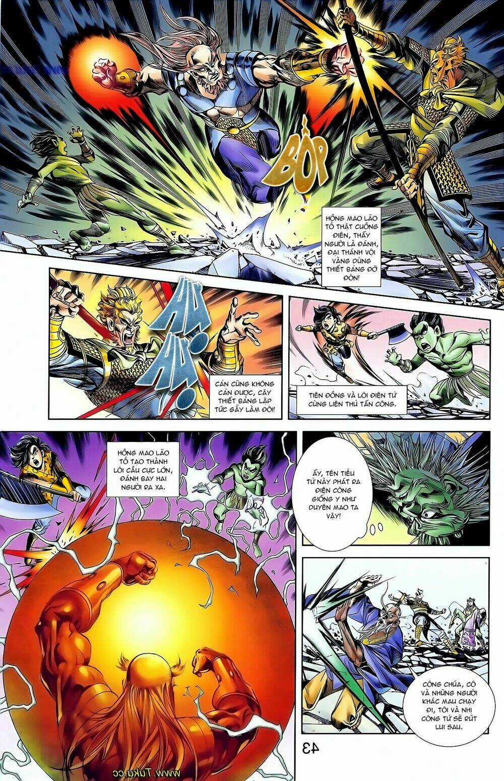 Thiên Tử Truyền Kỳ 1 - Cơ Phát Khai Chu Bản Chapter 126 trang 26