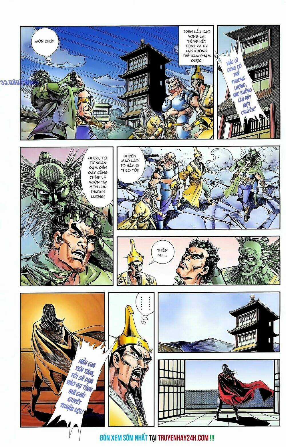 Thiên Tử Truyền Kỳ 1 - Cơ Phát Khai Chu Bản Chapter 126 trang 30