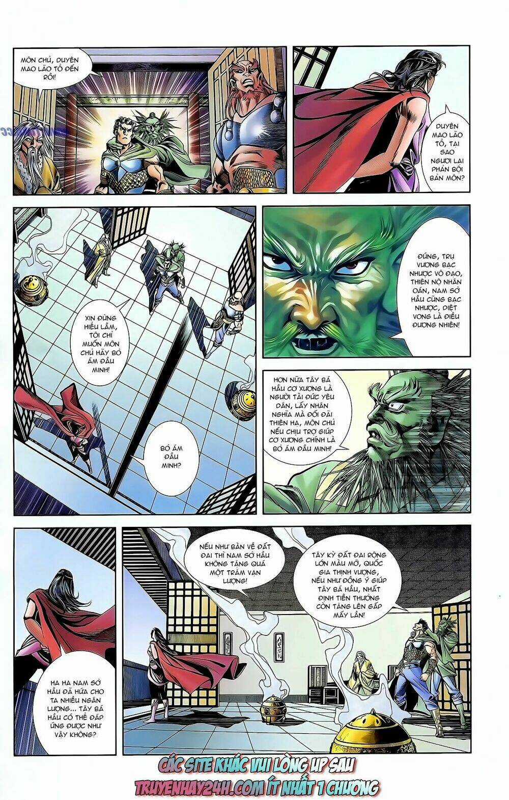 Thiên Tử Truyền Kỳ 1 - Cơ Phát Khai Chu Bản Chapter 126 trang 31