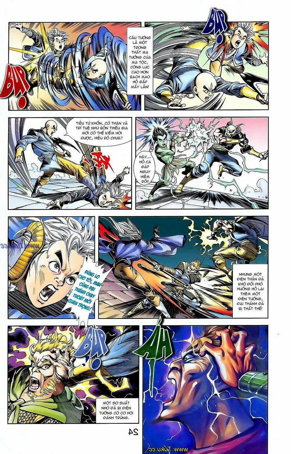 Thiên Tử Truyền Kỳ 1 - Cơ Phát Khai Chu Bản Chapter 126 trang 6