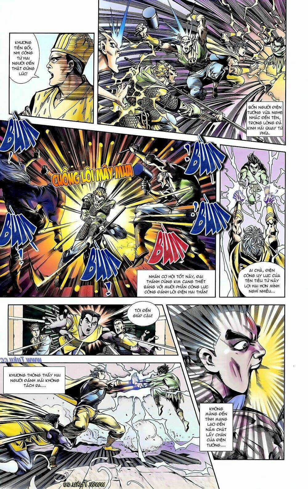 Thiên Tử Truyền Kỳ 1 - Cơ Phát Khai Chu Bản Chapter 126 trang 8