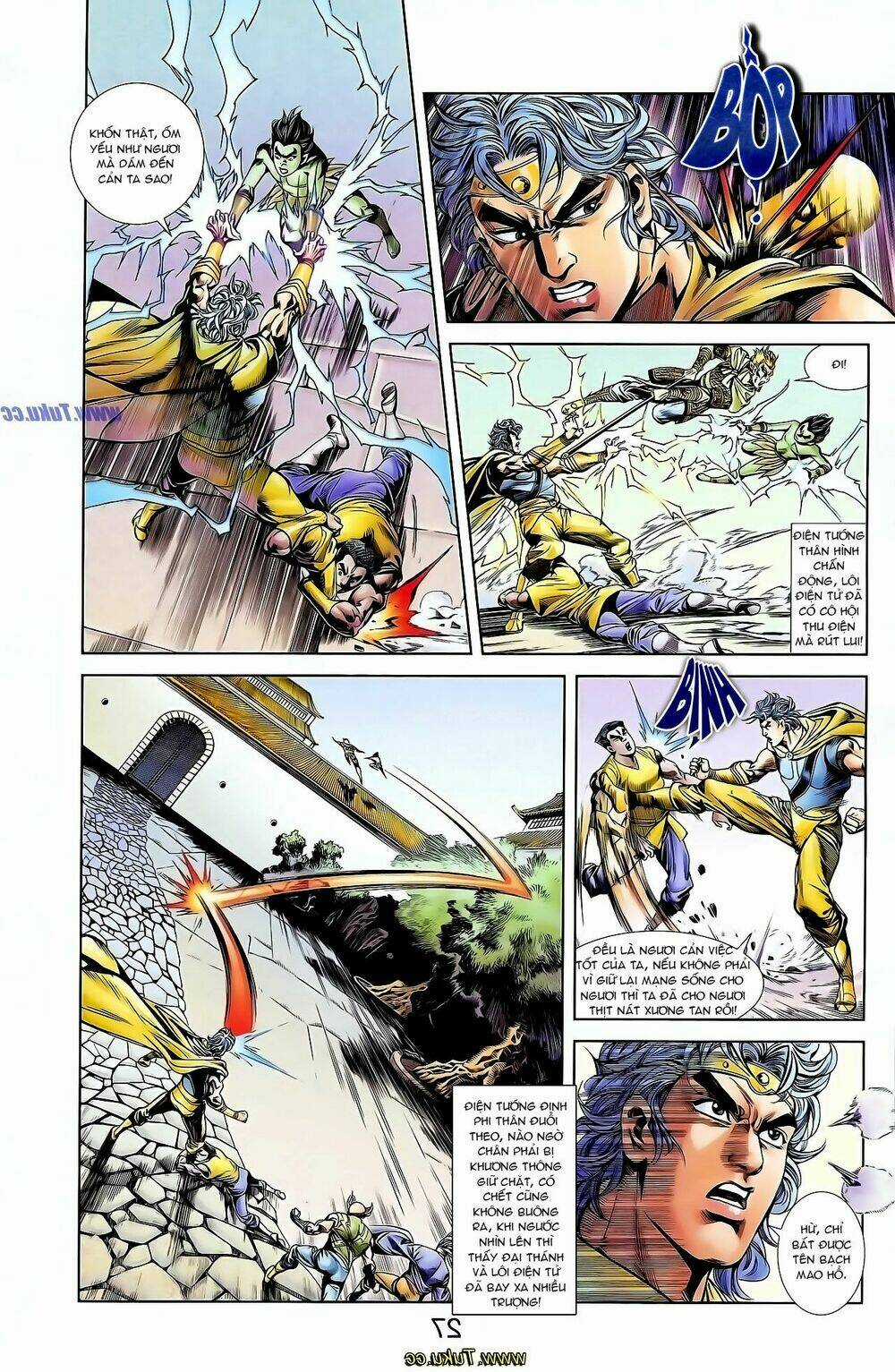 Thiên Tử Truyền Kỳ 1 - Cơ Phát Khai Chu Bản Chapter 126 trang 9