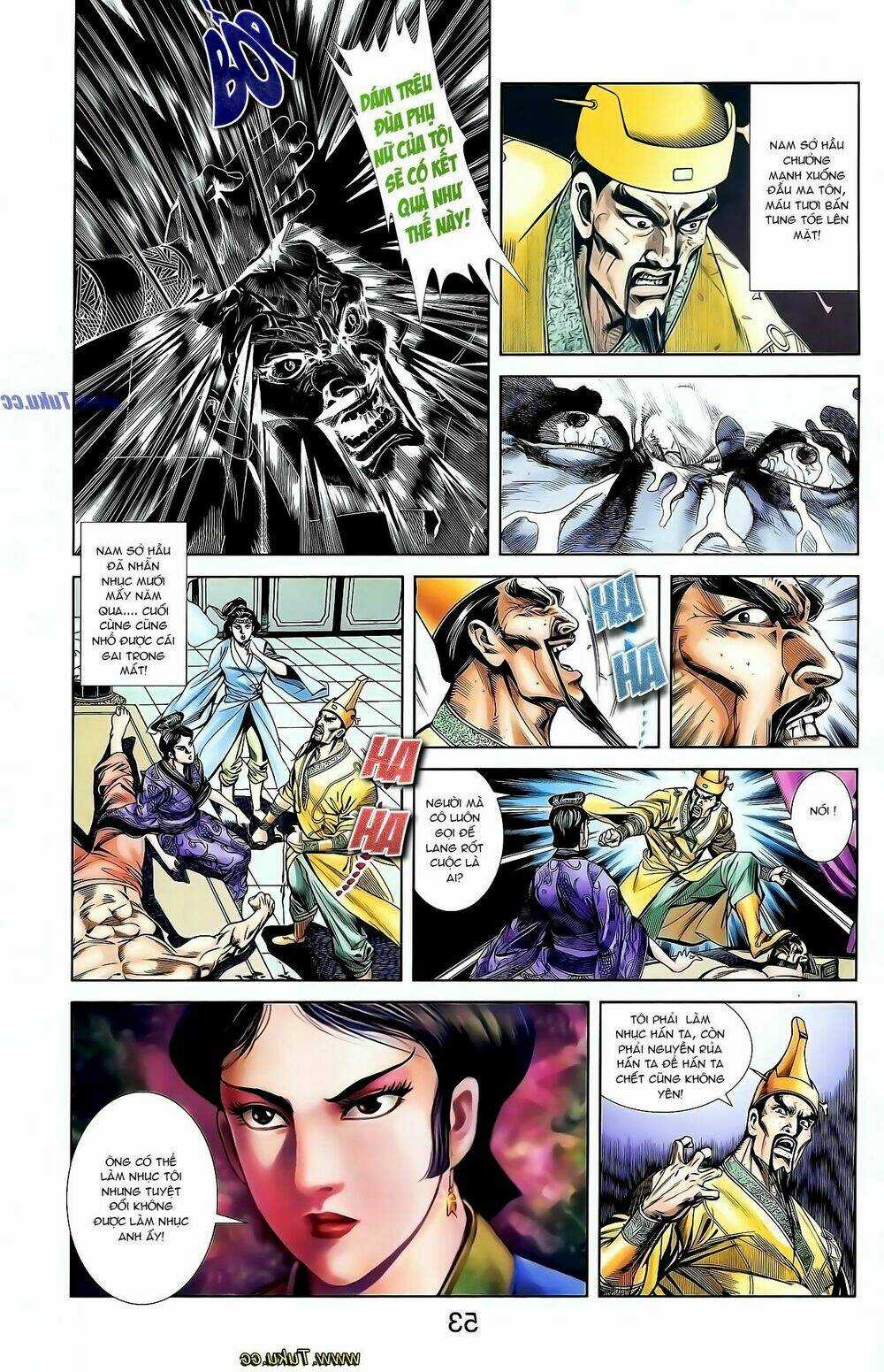 Thiên Tử Truyền Kỳ 1 - Cơ Phát Khai Chu Bản Chapter 127 trang 12