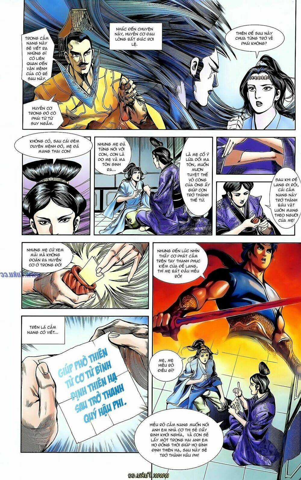 Thiên Tử Truyền Kỳ 1 - Cơ Phát Khai Chu Bản Chapter 127 trang 20