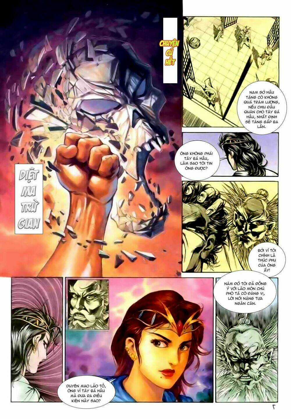 Thiên Tử Truyền Kỳ 1 - Cơ Phát Khai Chu Bản Chapter 127 trang 7